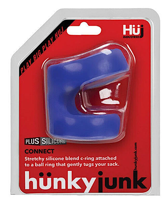 cock ring deluxe texture-Hunkyjunk ''Connect'' -Cobalt