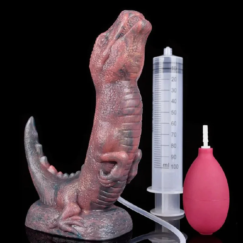 plush linen nightwear-Dildo-faint-Realistic Dragon Squirting Dildo Sex Toy