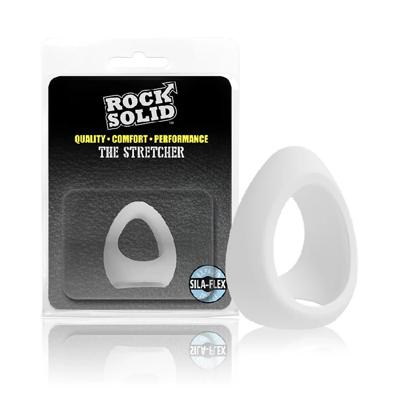 cock ring gentle fit-Rock Solid ''The Stretcher'' C/B -Ring