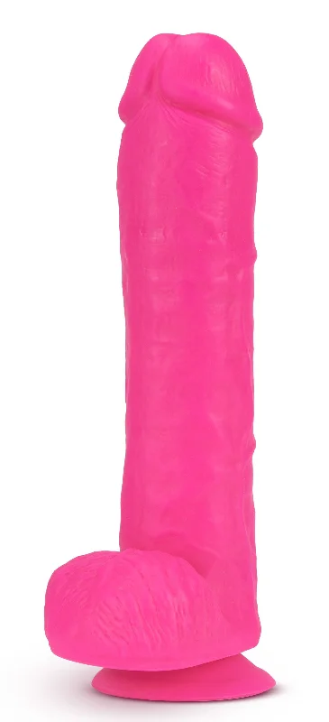 silk sleep tank-Dildo-melodic-Neo - 11 Inch Dual Density Dildo - Neon