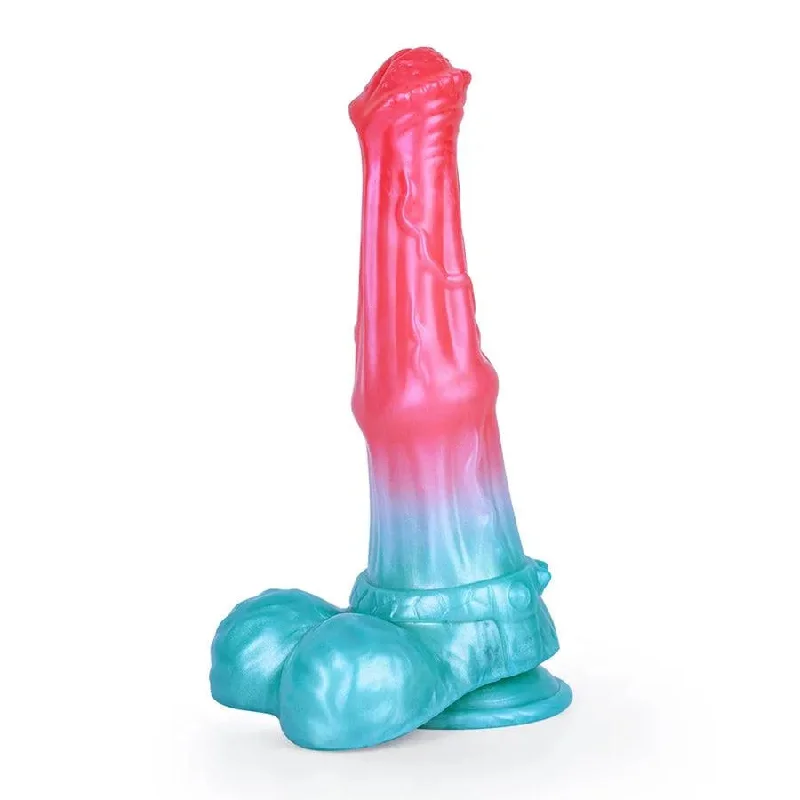 sheer tasseled teddy-Dildo-crackling-9 Inches Quality Silicone Suction Cup Horse Dildo for Women