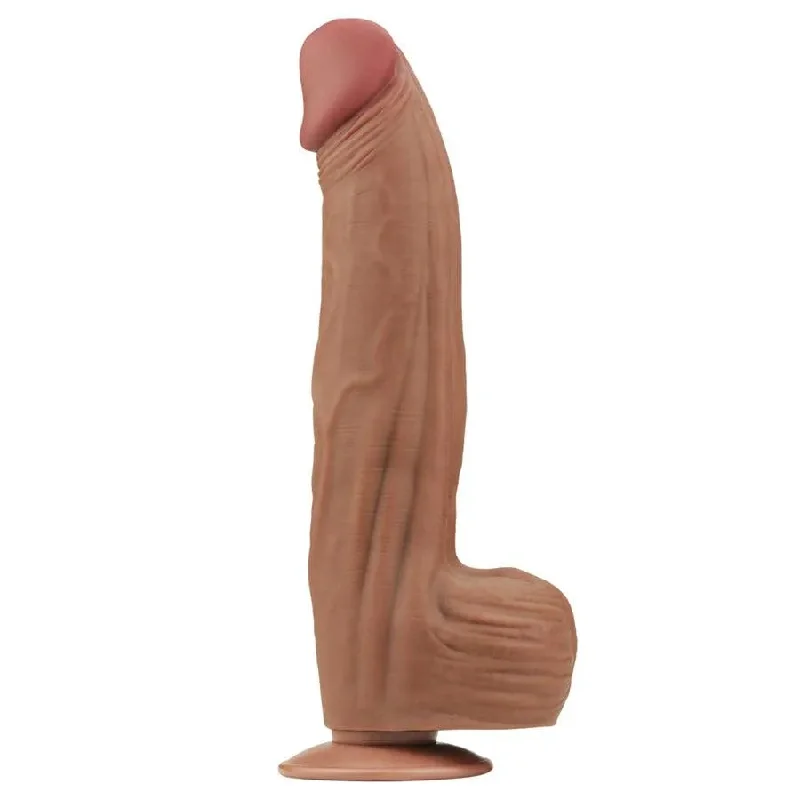 high-rise satin thong-Dildo-meek-12 Inches Realistic Giant Dildo