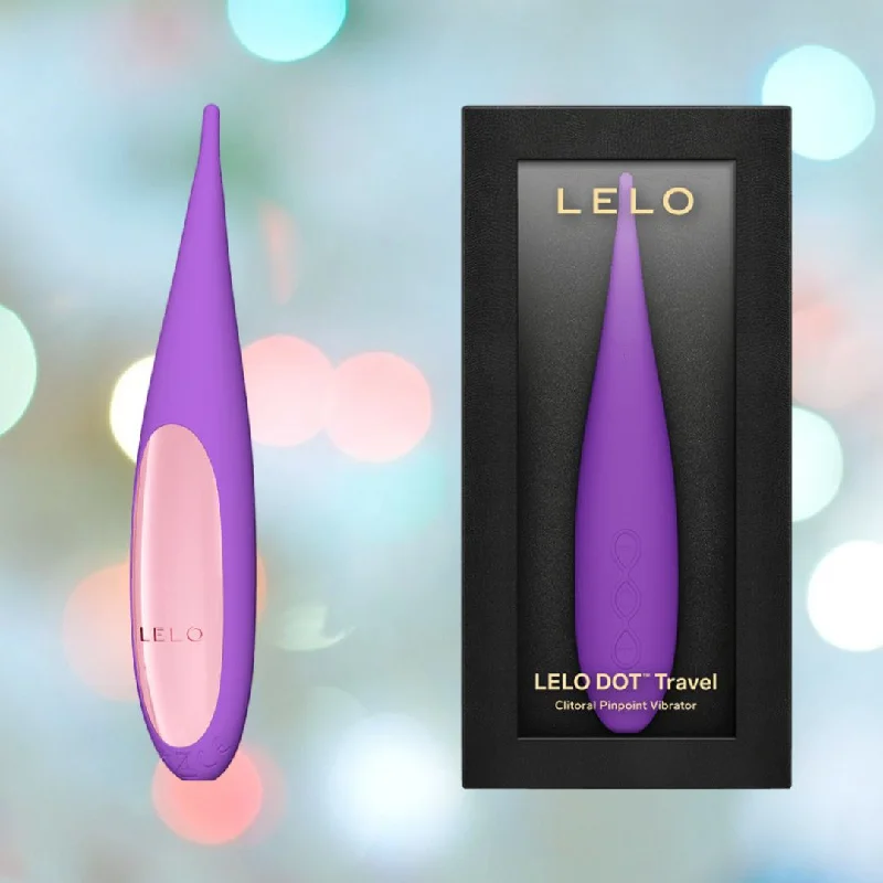 anal toys for bold thrills-LELO DOT Travel Clitoral Pinpoint Vibrator Purple