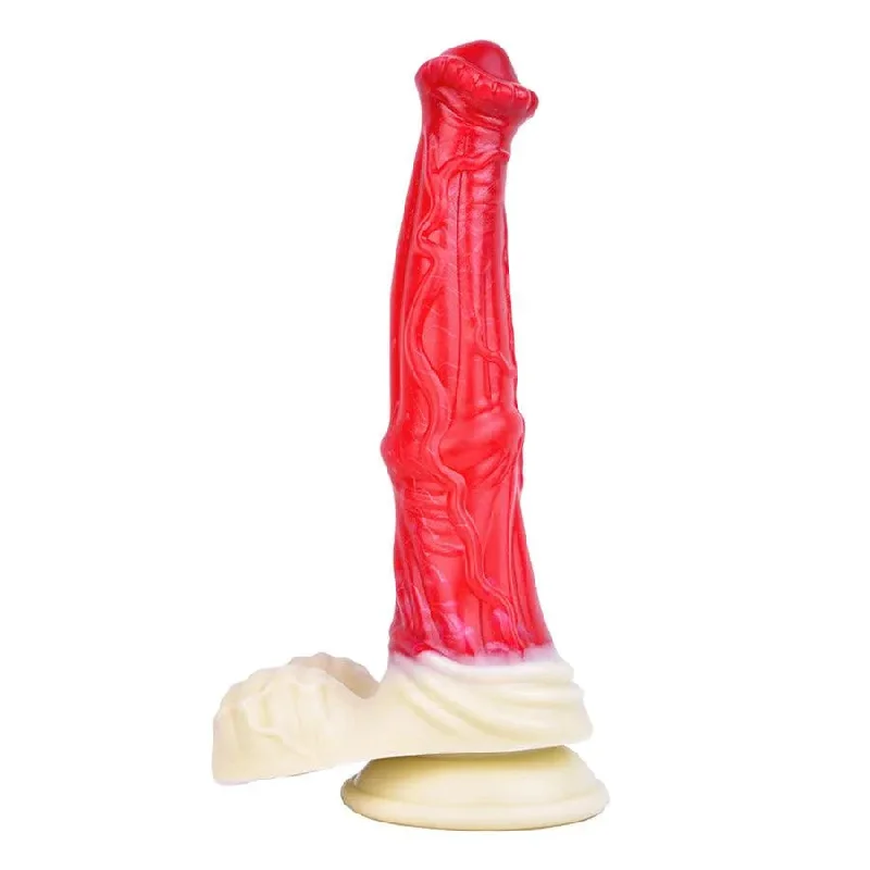 men’s tweed boxers-Dildo-barren-Jessica Silicone Horse Cock Dildo