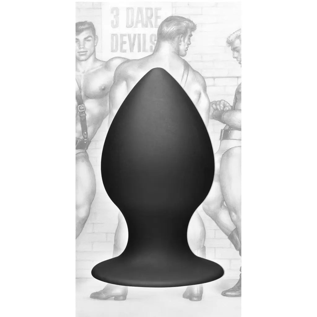 anal toys for hot vibes-Tom Of Finland Large Silicone Anal Plug