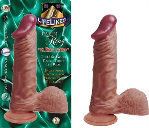 how-to-strengthen-penis-energy-Lifelike Latin King 9"