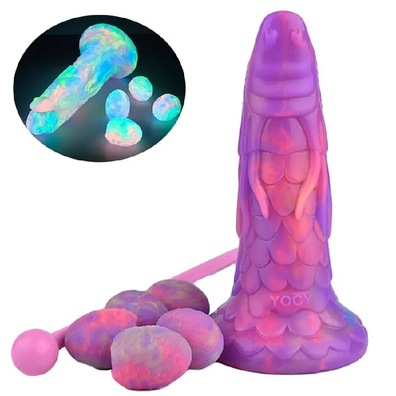 tasseled lingerie top-Dildo-luxurious-Silicone Boost Rod Dragon Dildo Sex Toy