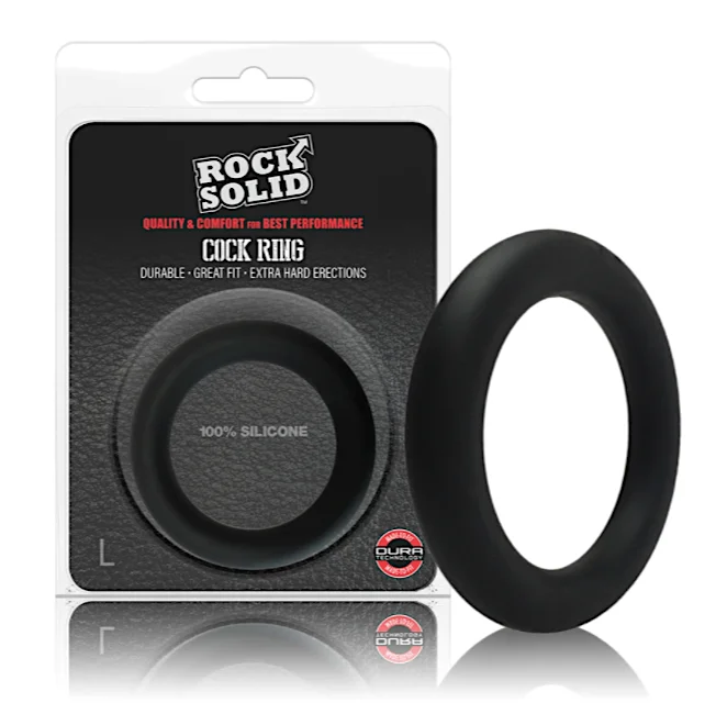 cock ring peak finish-Rock Solid ''Gasket'' Cock Ring -Lrg