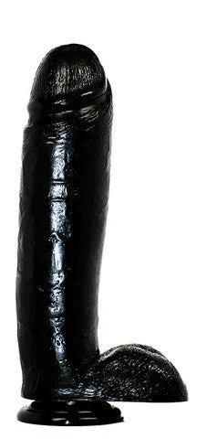 penis-stretching-routine-safe-Hard Steel 10.5-Inch Cock - Black