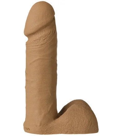 how-to-improve-penis-wellness-Vac-U-Lock Platinum Edition 6-Inch Realistic Cock - Brown