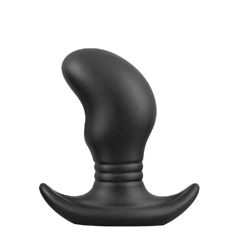 cock ring max finish-ELITE Liquid Silicone Bull Butt Plug Small