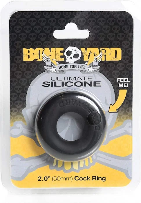 cock ring tight grip-Boneyard ''Ultimate'' C/Ring 2inch -Blk