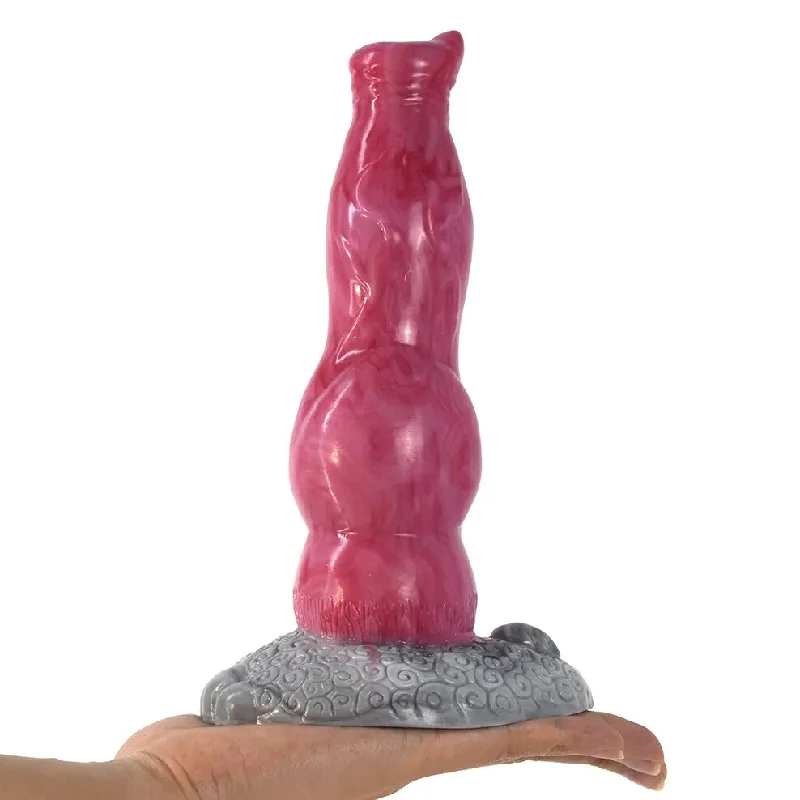 anal toys with short base-Realistic Dog Dildo Simulation Penis Animal Dildo Anal With Suction Cup Adult Toy Cheap Sex Toys For Woman Lesbian Strapon Dildo