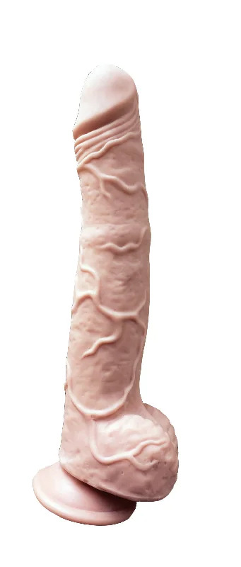 penis-size-truths-revealed-Skinsations Cockasaurus 11" Dildo