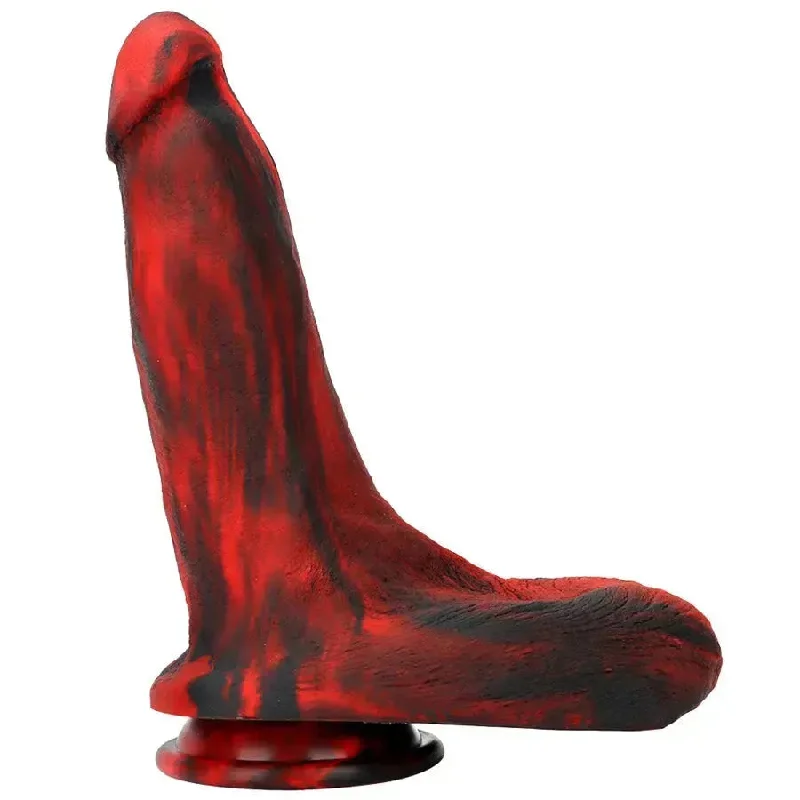 satin v-neck bra-Dildo-high-9 Inches Silicone King Cock Dildo