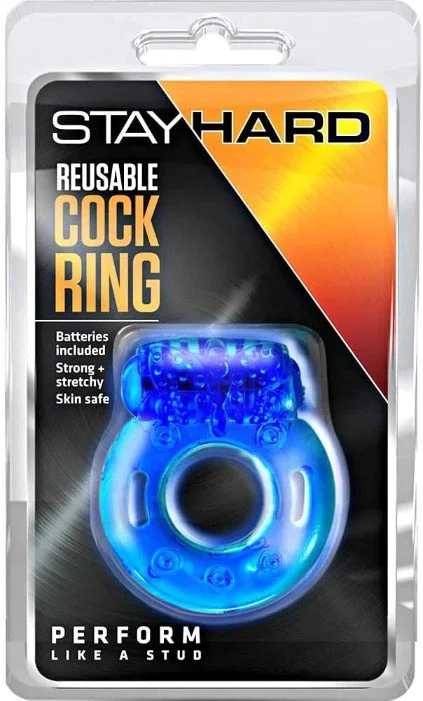 cock ring added finish-Stay Hard ''Reusable'' 5-Func Cockring