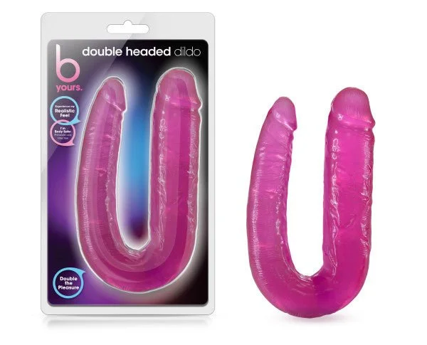 sexy gangster costume-Dildo-fierce-B Yours Double Headed Dildo Pink