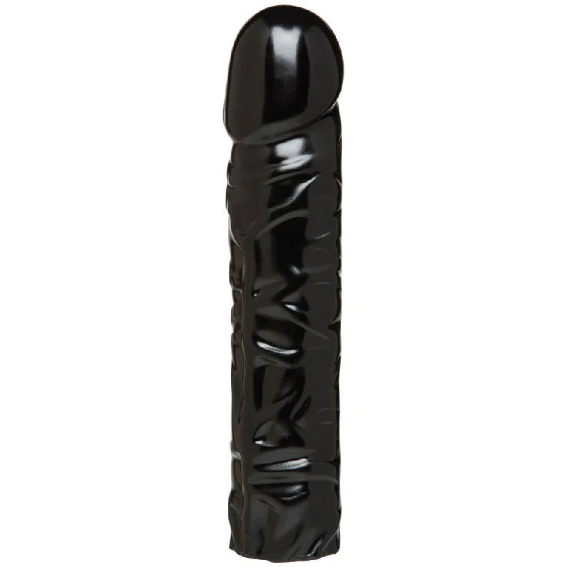 penis-discomfort-quick-relief-Doc Johnson Vac U Lock Codeblack Classic Dong Black