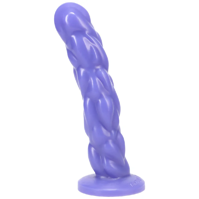 penis-health-routine-yearly-Tantus Paisley Textured Dildo Twilight (Bag)