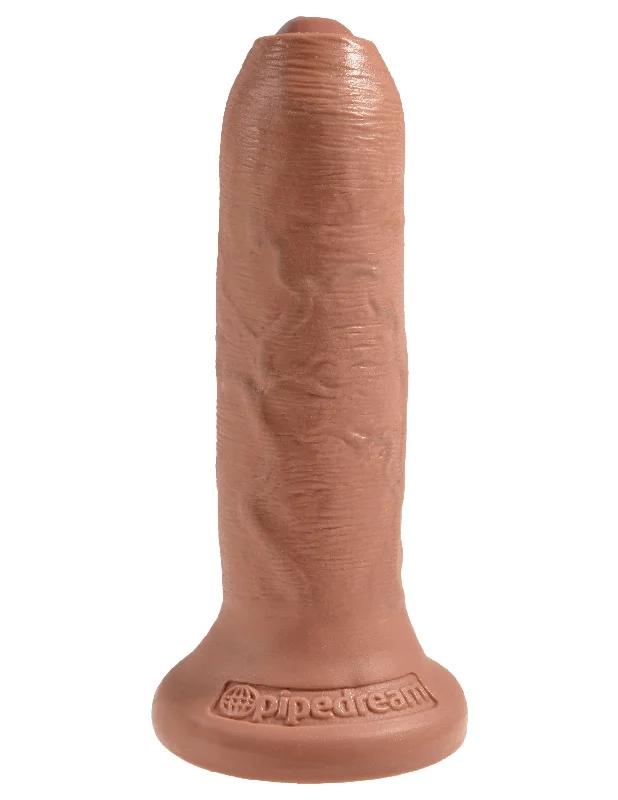 penis-growth-techniques-myths-King Cock 6" Uncut - Tan