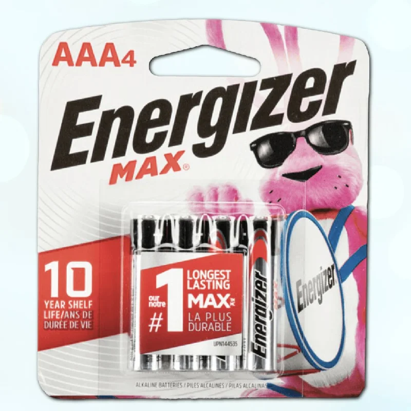 anal toys for humming thrills-Energizer AAA Batteries (4-Pack)