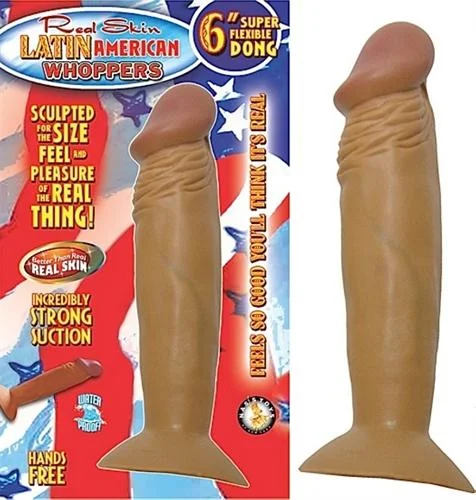 penis-rash-relief-natural-Latin American Whopper 6in Dong- Latin