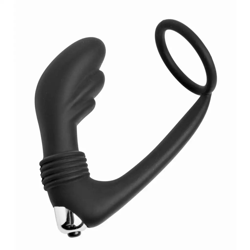 cock ring duo design-Nova Silicone Cock Ring And Prostate Vibe