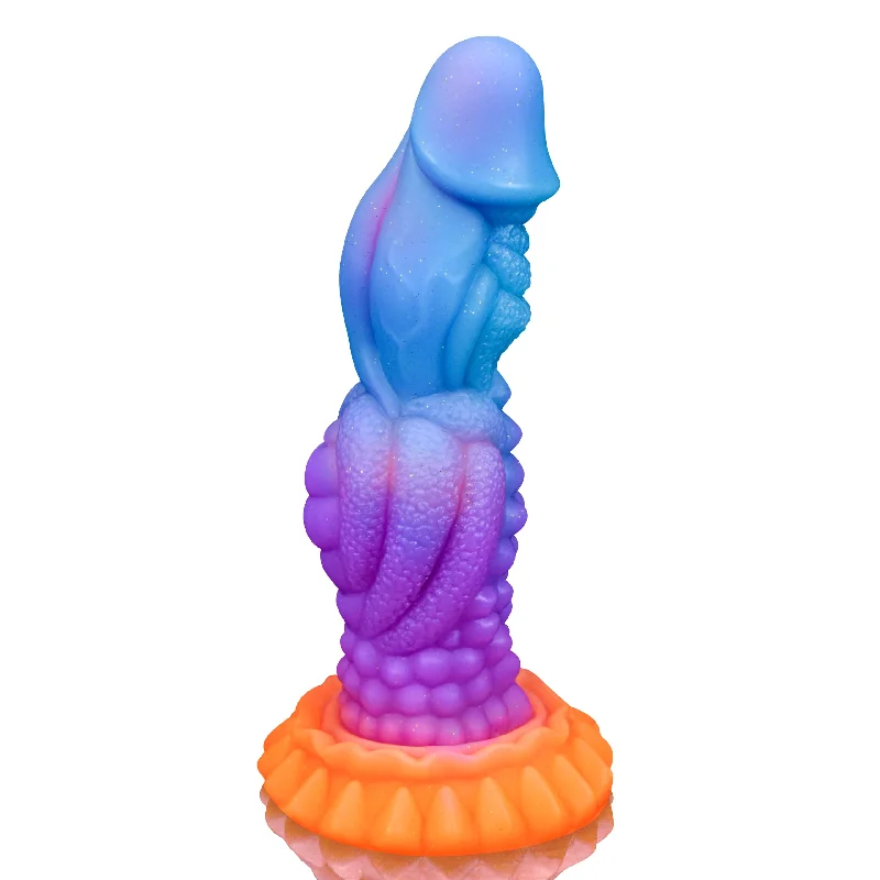 soft v-neck bra-Dildo-soggy-Amanda 8.2" Monster Dildo Luminous Dragon Dildo With Super Strong Suction Cup - Laphwing