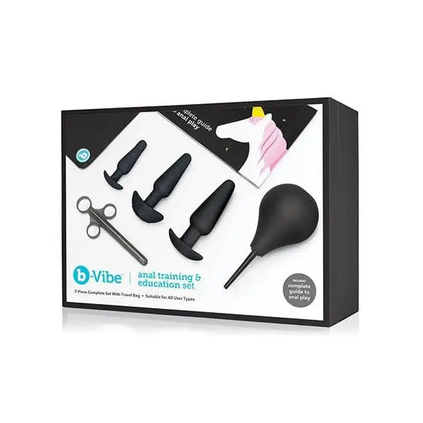 anal toys with sculpted tip-b-Vibe 7-Piece Anal Training Kit and Education Set