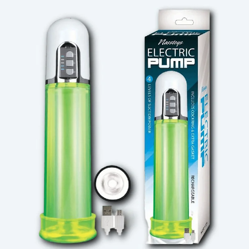 anal toys for hidden bliss-Nasstoys Electric Rechargeable Penis Pump