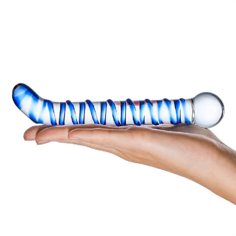 anal toys for soft stretching-Gläs Mr. Swirly 6.5' G-Spot Dildo