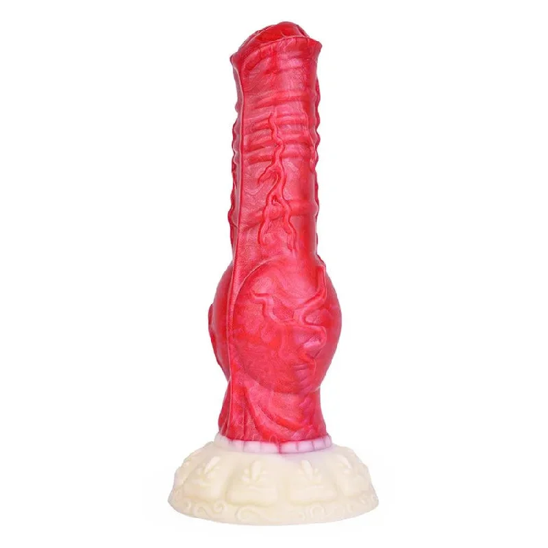 lacy linen panties-Dildo-pitched-Emma Silicone Dog Dildo