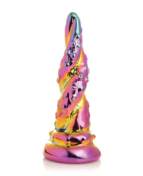 hot pink bra-Dildo-living-Enchantress Rainbow Glass Fantasy Dildo by Creature Cocks