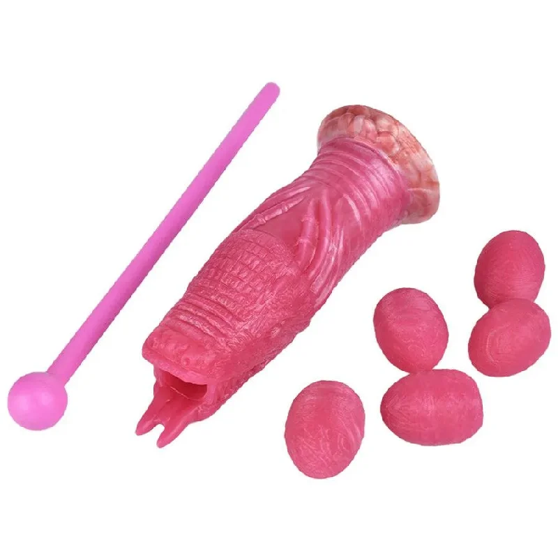 sexy scientist outfit-Dildo-moldy-Silicone Ovipositor Alien Dildo for BDSM Game