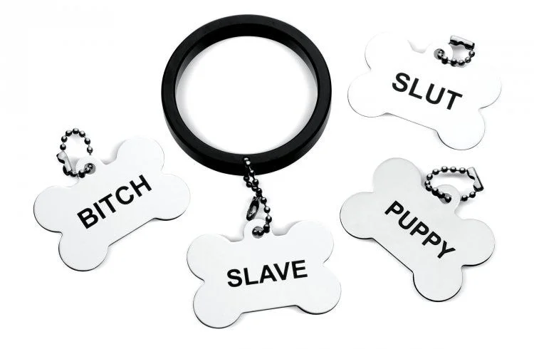 cock ring optimal style-Master Series Recruit Aluminum Cock Ring + Dog Tags