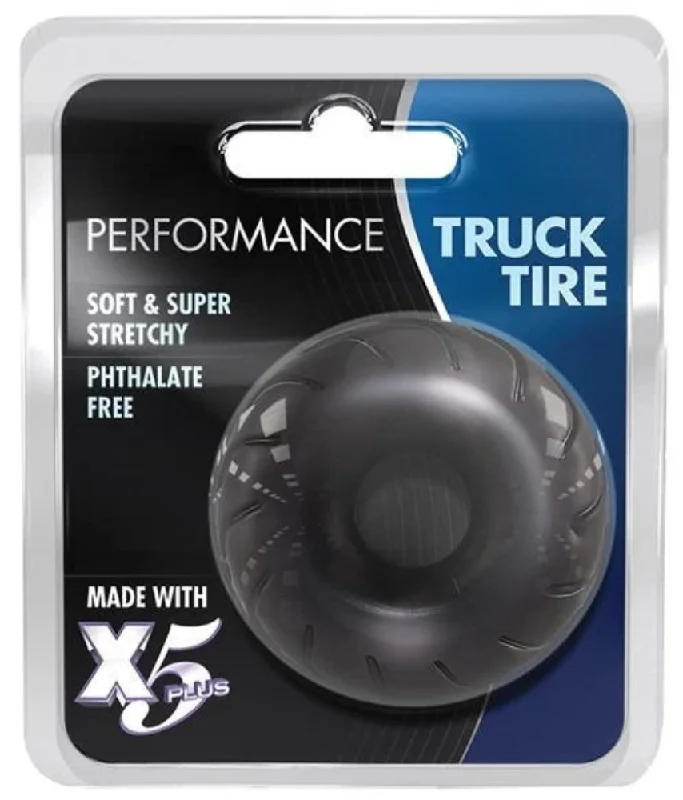 cock ring expert texture-Performance ''Truck Tire'' Cock Ring -Blk