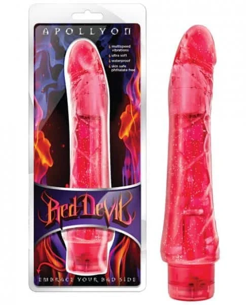 anal toys with artistic patterns-Vibrating Dildo 9 inches