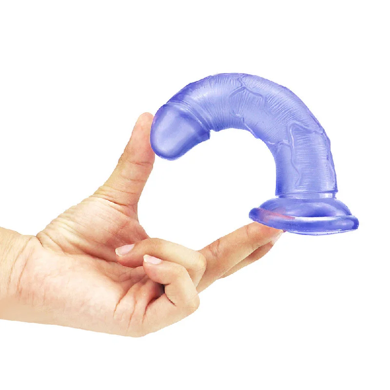 multiway strap bra-Dildo-judged-6 inch blue dildo mini