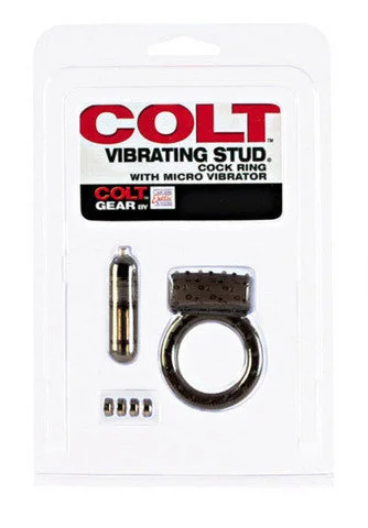 cock ring added style-Colt Vibrating Stud Cockring