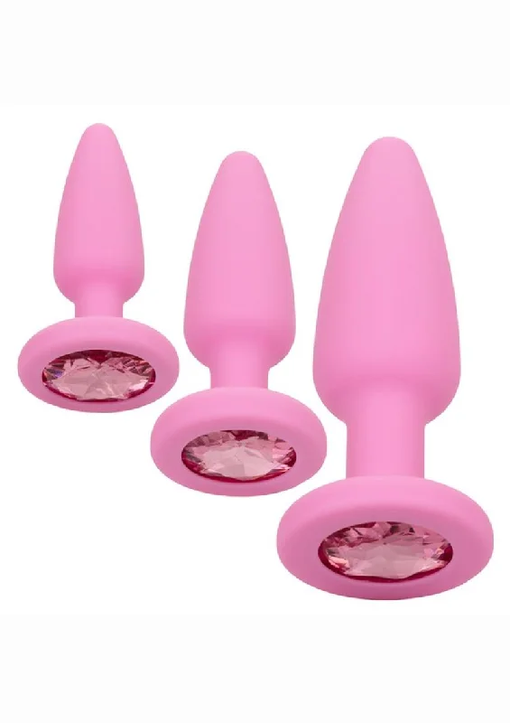 cock ring rapid style-First Time Crystal Booty Kit Silicone Probes