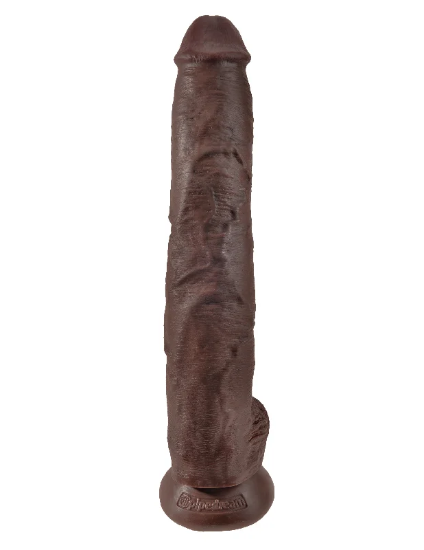 penis-erection-improvement-ideas-King Cock 14" Cock With Balls - Brown