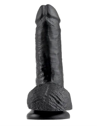 penis-health-checkup-steps-King Cock 7-Inch Cock With Balls - Black