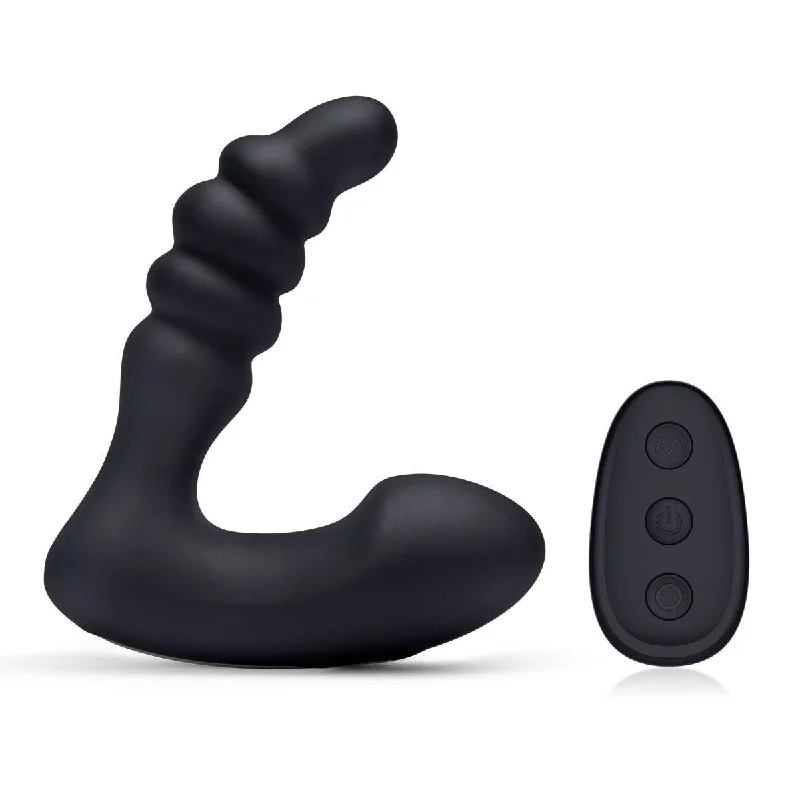 anal toys with faint vibes-Blue Line Prodder Sphincter Training Remote Controlled Prostate Stimulator