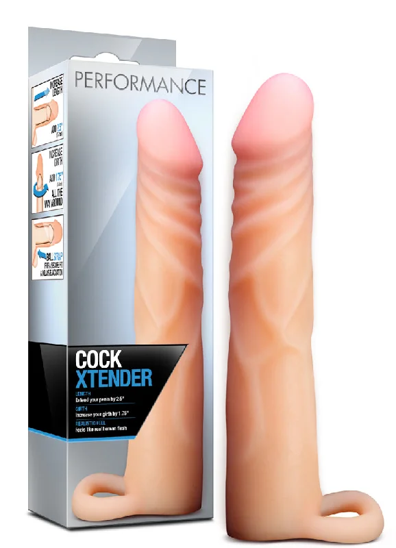 cock ring tight texture-Performance ''Cock Xtender'' -Beige