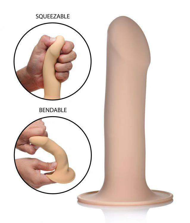 penis-skin-repair-solutions-Squeezable Phallic Dildo - Light