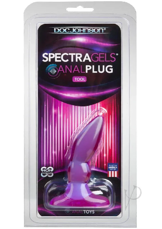 anal toys for chill vibes-SpectraGels Anal Plug Purple | Explore Pleasure from Every Angle