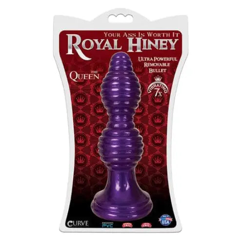 anal toys for next-day shipping-Royal Hiney Red The Queen Purple