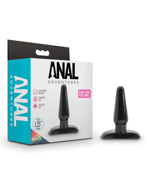 anal toys for cool vibes-Blush Anal Adventures Basic Anal Plug