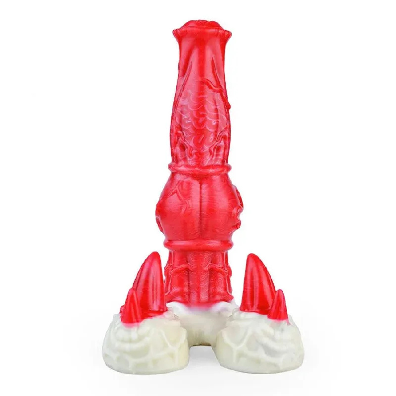 pleated thong red-Dildo-juicy-Mortimer Silicone Rabbit Horse Dildo