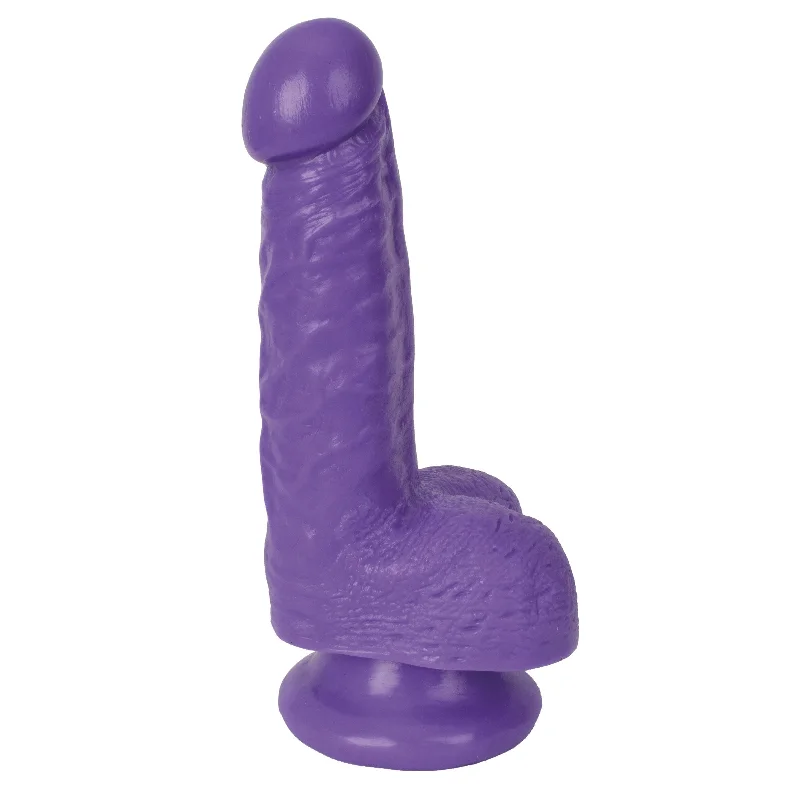 high-impact sports bra-Dildo-rhythmic-Simply Sweet 6 Inch Dildo - Purple